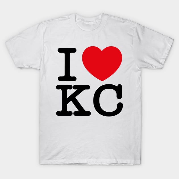 i heart KC T-Shirt by jefvr